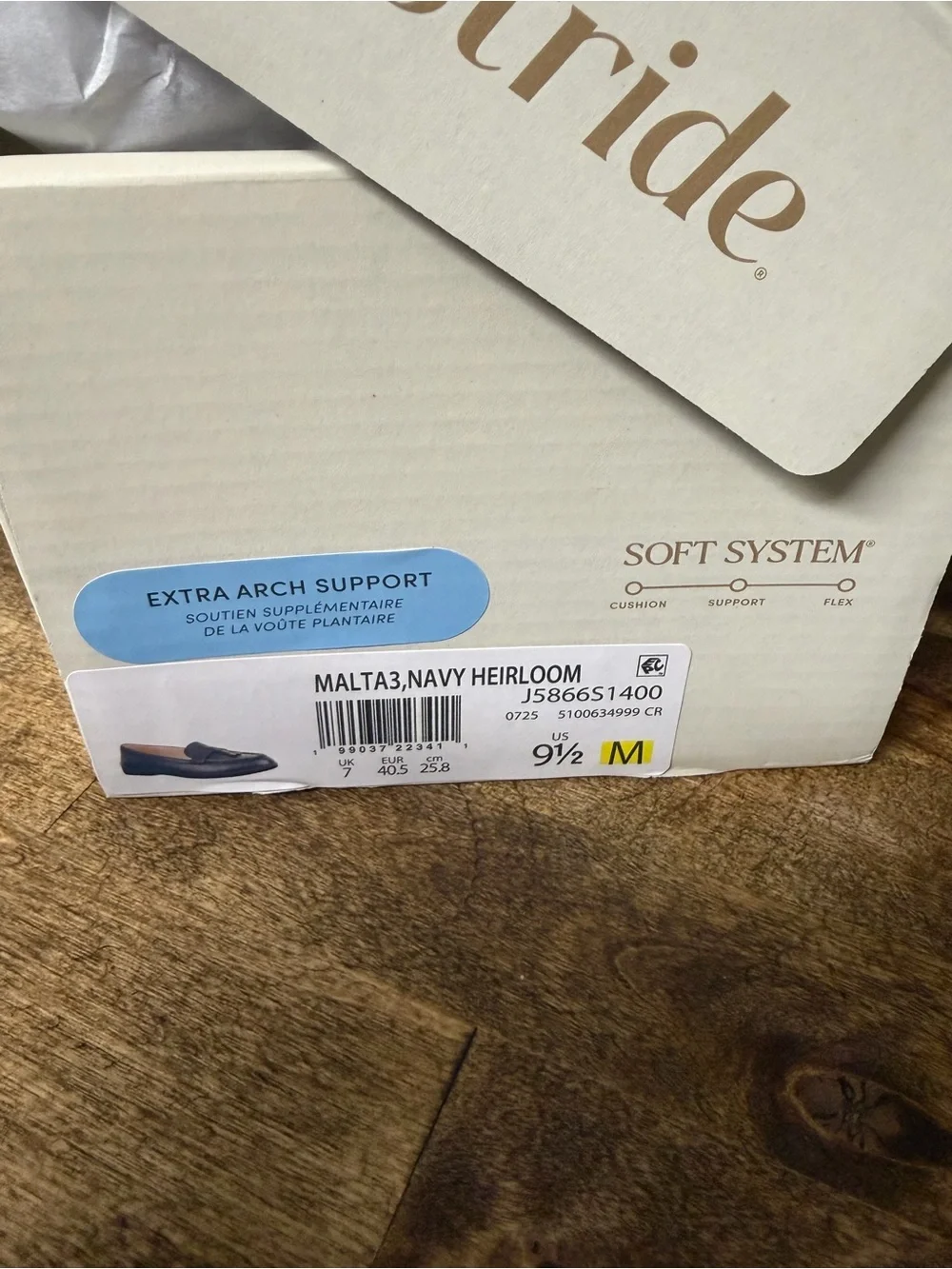 Life Stride Navy Blue Women's Penny Loafers